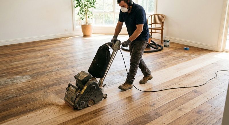 Walnut Floor Refinishing in Olathe, KS