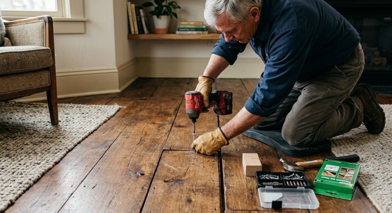 Floorboard Creak Repair Service